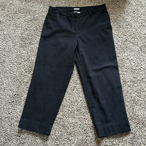 Liz Claiborne cropped dress pants